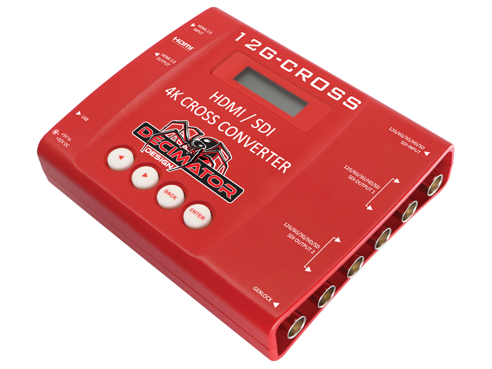 Decimator Design's 4K Cross Converter Now Shipping